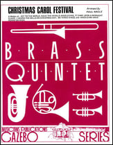 CHRISTMAS CAROL FESTIVAL BRASS 5TET cover